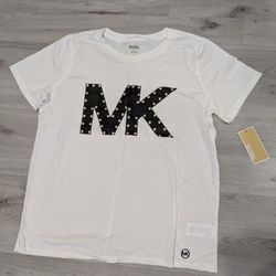 Michael Kors White Shirt Top size M with Tag