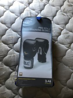 Everlast Pro Style Training Gloves! Black