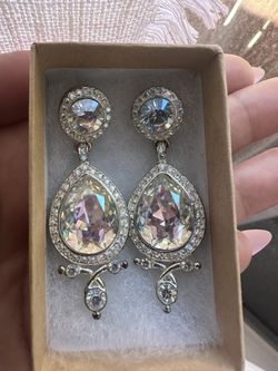 Crystal Drop Earrings