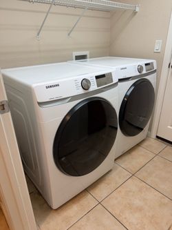 Samsung washer dryer 7.5 cubic feet with steam option