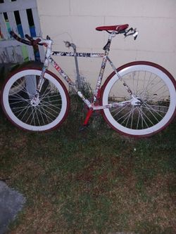 6KU/sticker Bomb Fixie Bike