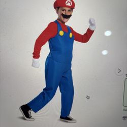 Kids Mario Costume Deluxe 