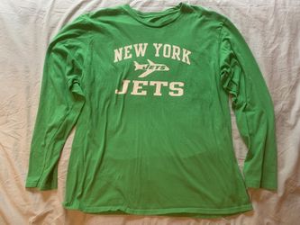 New York Jets Green Long-Sleeved Shirt; Men’s L