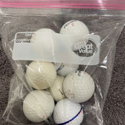 Golf balls 