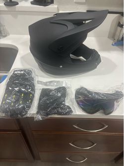 Youth Large Motocross Helmet New