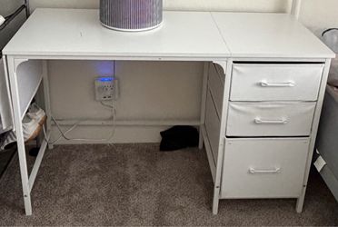 White desk