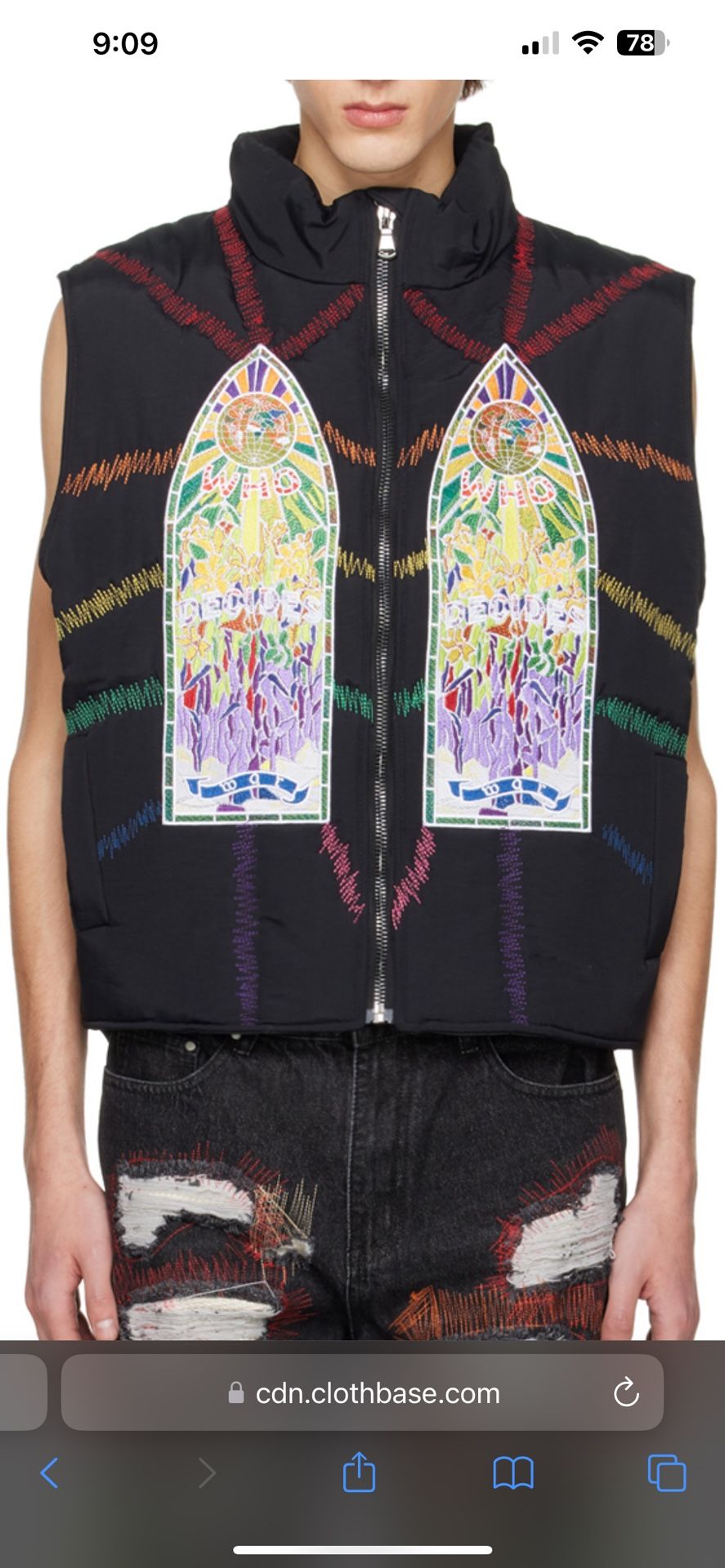 Who Decides War Puffer Vest