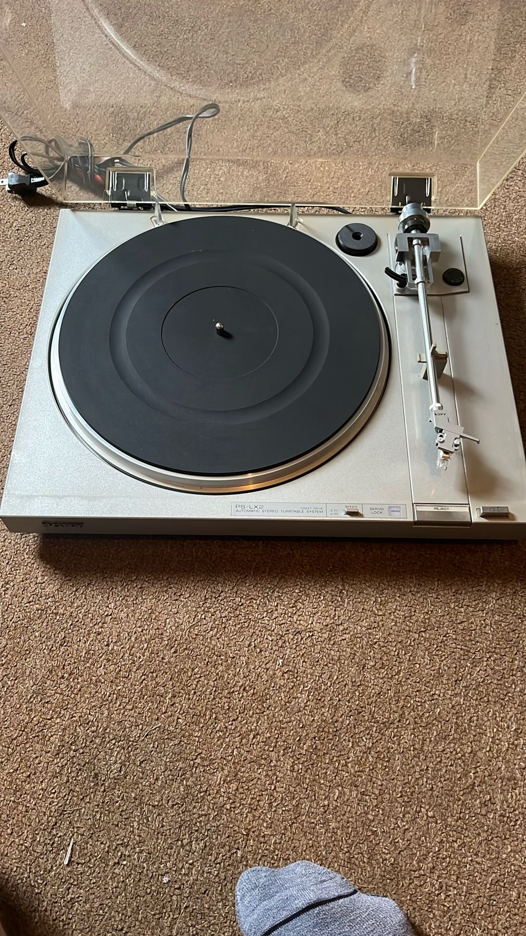 Sony PS-LX2 Automatic Direct Drive Stereo Turntable System