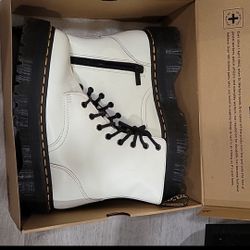 White Dr. Martens Size 9