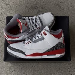 Jordan 3 Fire Red 