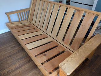 Solid Wood Futon Frame (no mattress)