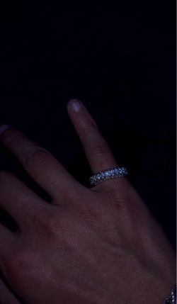 moissanite ring