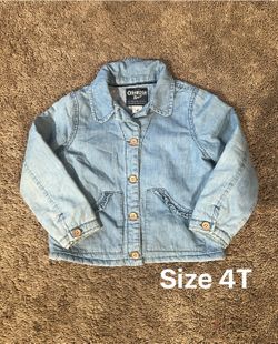 Toddler Girl Blue Jacket Size 4T