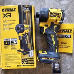 Dewalt 20v Max Xr DcF870B Variable Speed 