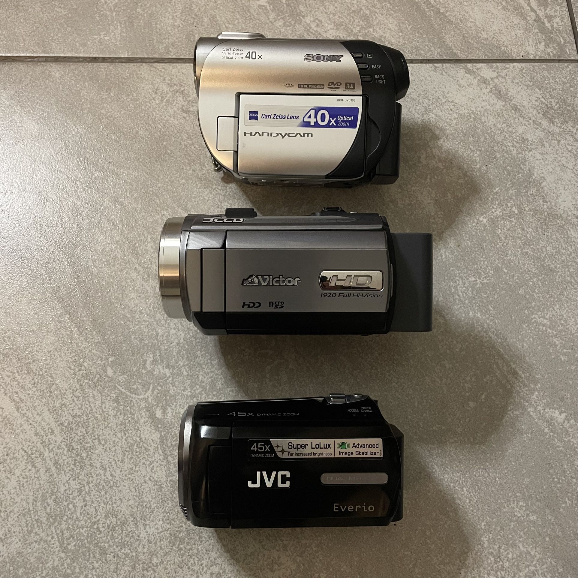Video Camcorders For Sale 