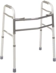 Bariatric Walker for Elderly and Handicapped, 700 lb Weight Capacity, Extra Wide Adjustable Walker