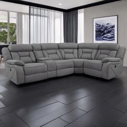 Modern sectional sofa sale- limited supply- zero interest Finance available- shop now pay later.