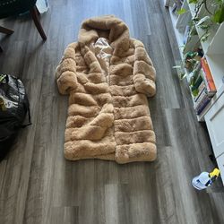 Azalea Wang Faux Fur Coat
