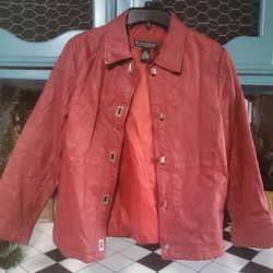 Red Leather Jacket