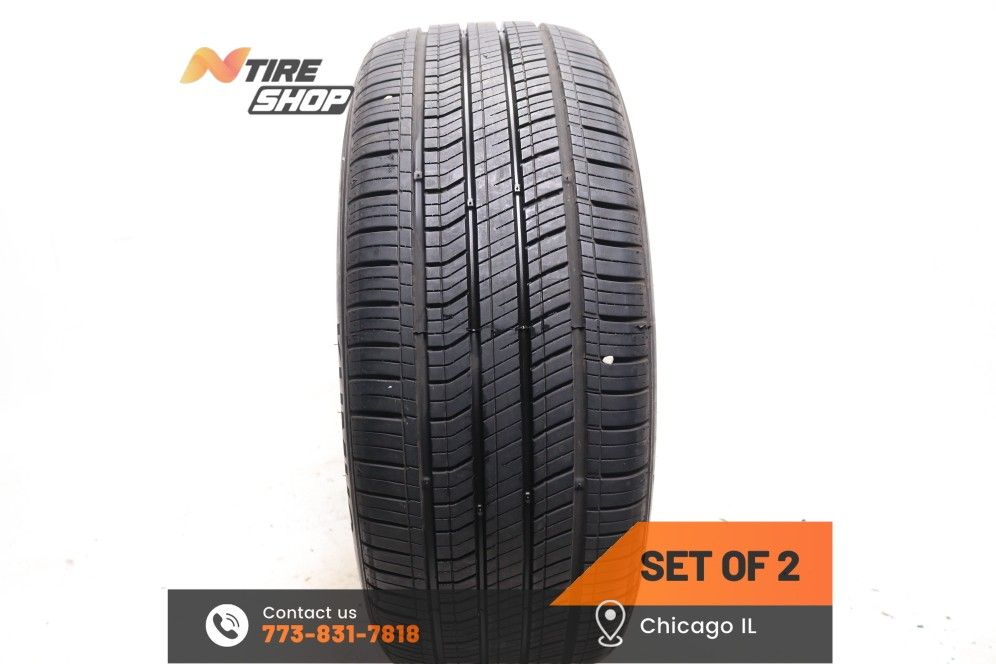Set of 4 Used  8.5/32    235/45R19  99V  Kumho  Majesty 9 Solus TA91 K-Silent