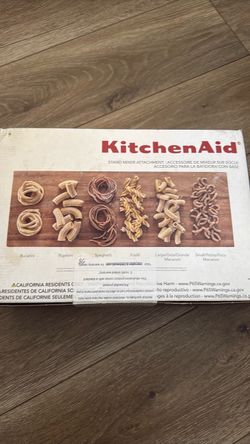 Kitchen Aid Stand Mixer Attachment for Pasta