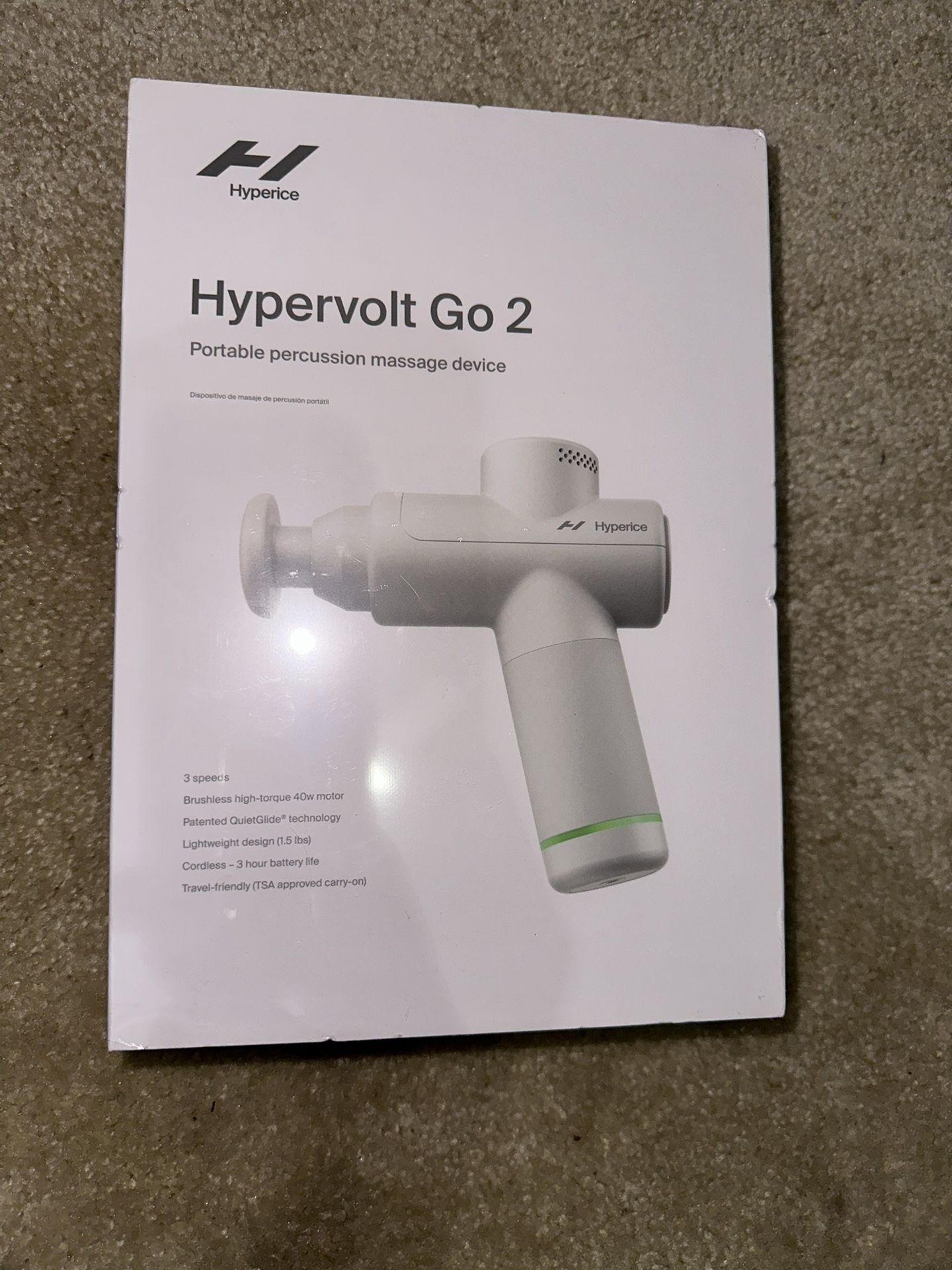 HYPERVOLT GO 2 MASSAGE (brand New)