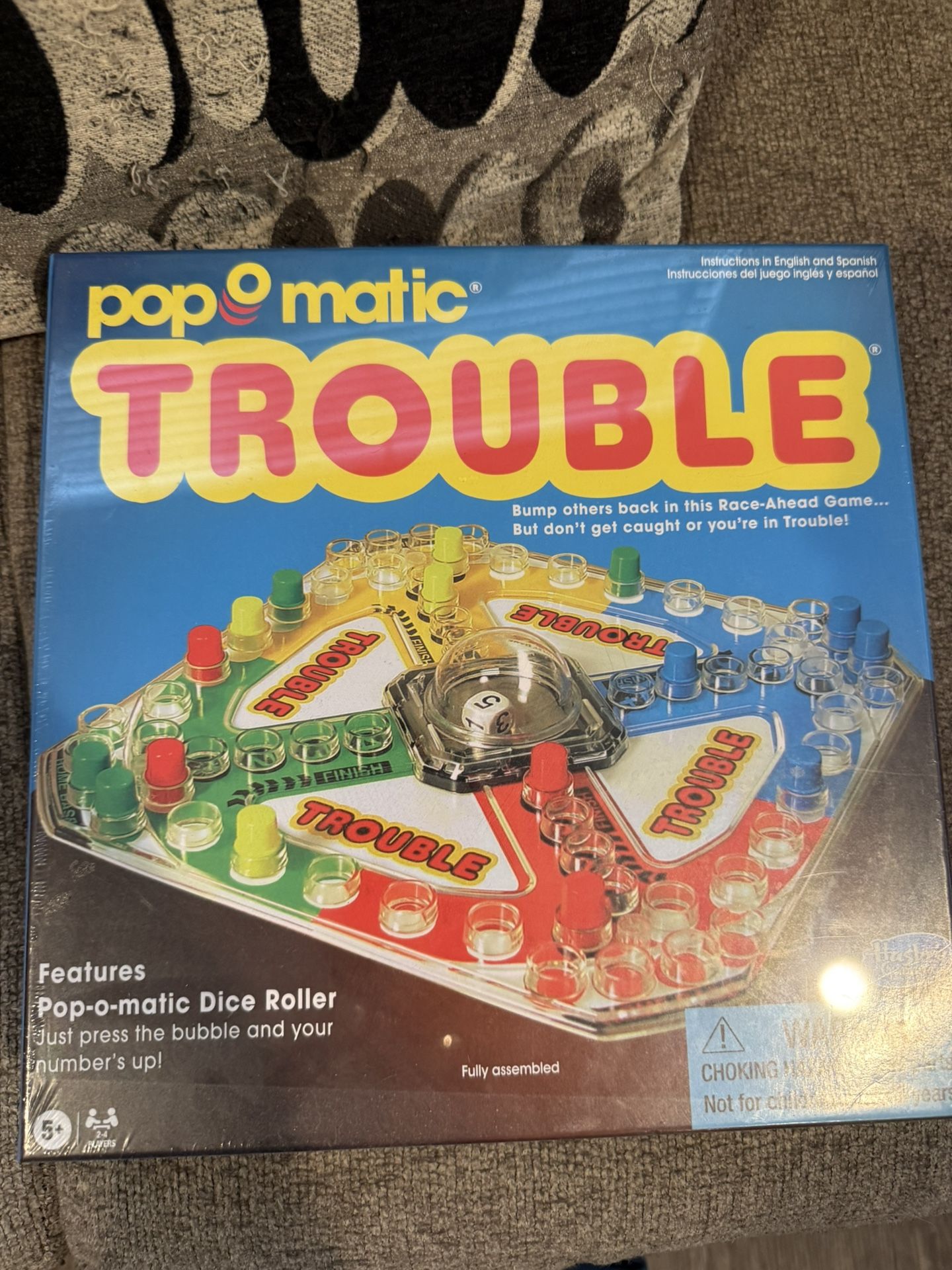 Trouble Puzzle Family Game