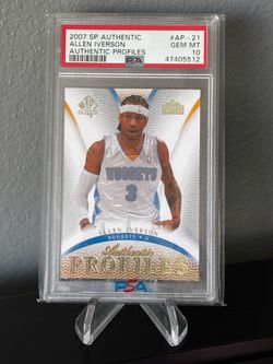 Allen Iverson basketball card