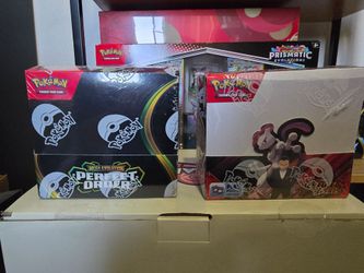 Pokemon Sealed Booster boxes / ETBs / bundles / sleeved packs / tins