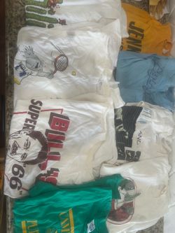 Vintage T-shirts from the 1970s and 80s