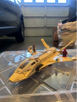 Completed Marvel Plane Legos