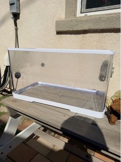 Turtle Tank Kit and Accessories (11.81 × 7.88 × 7.88 Inch)