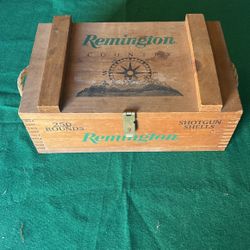 Remington Shotgun Shell Box Vintage 