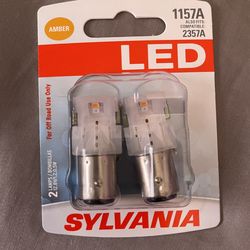 Sylvania 1157A Amber LED Bulb