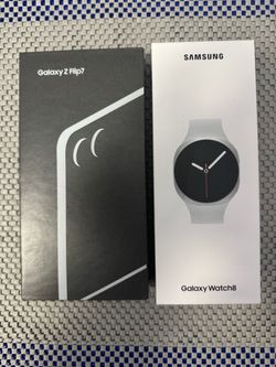 Galaxy Z-Flip 7 512GB Unlocked w/Galaxy Watch 8 44mm(New)read description first