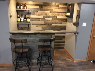 Custom Basement Bar