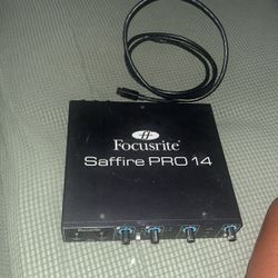 Focusrite saffire pro 14 