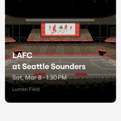 LAFC Sounders Game 