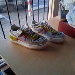 Nike Airforce 1 Shadow Patchwork Women's Size 7.5