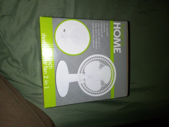 Abanico De Mesa Desk/clip