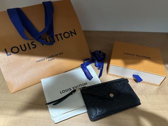 Louis Vuitton ® Monogram Empreinte Leather Card Holder Wallet ($495 or Best Offer)