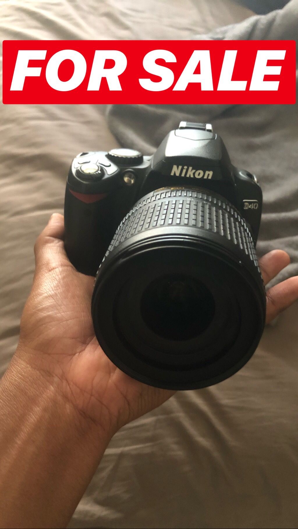 Nikon DX VR 18-105mm lens