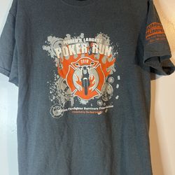 Men’s Medium 2019 Poker Run Tshirt 