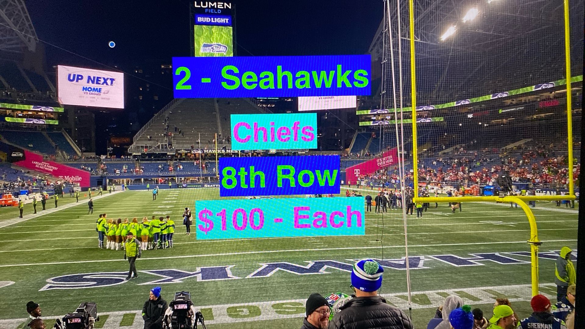 Seahawks Chiefs Tickets