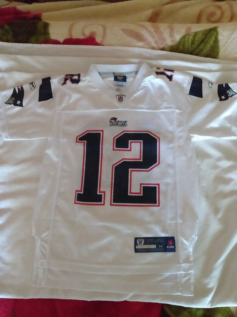 PATRIOTS JERSEY SIZE MEDIUM YOUTH 