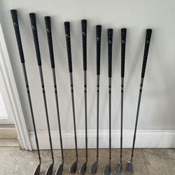 9 Golf Clubs Irons 