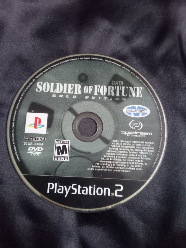 Soldier Of Fortune Ps2