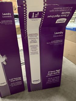 Smart Choice Dryer Vent Kits – 8’ Semi-Rigid + 0–18” Periscope (NEW)