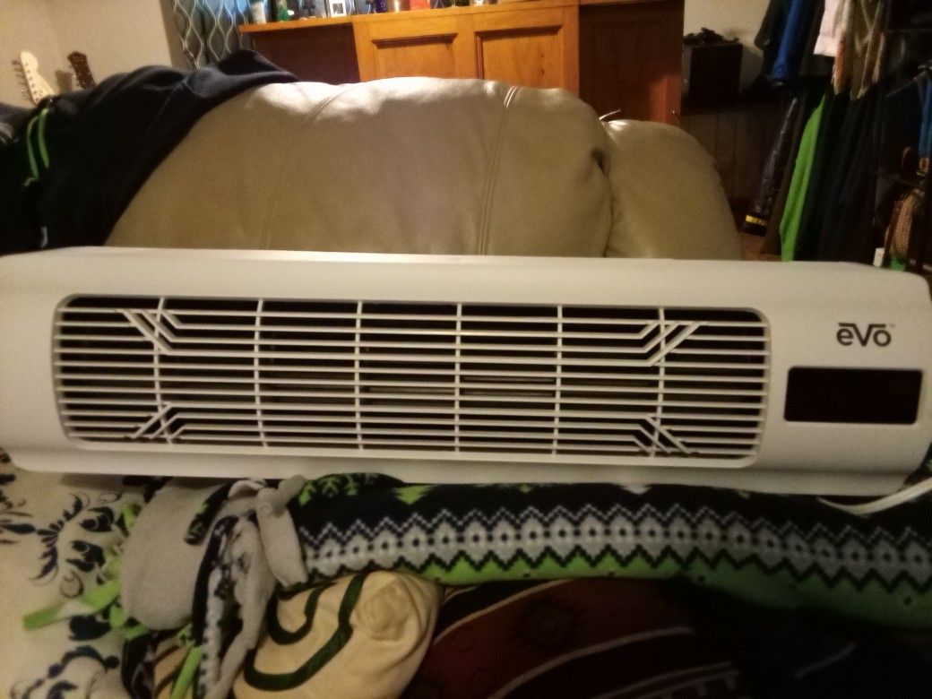EVO Low Profile Oscillating Window Fan Air Circulator