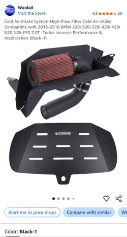 Cold Air Intake Kit for BMW 2013-2016